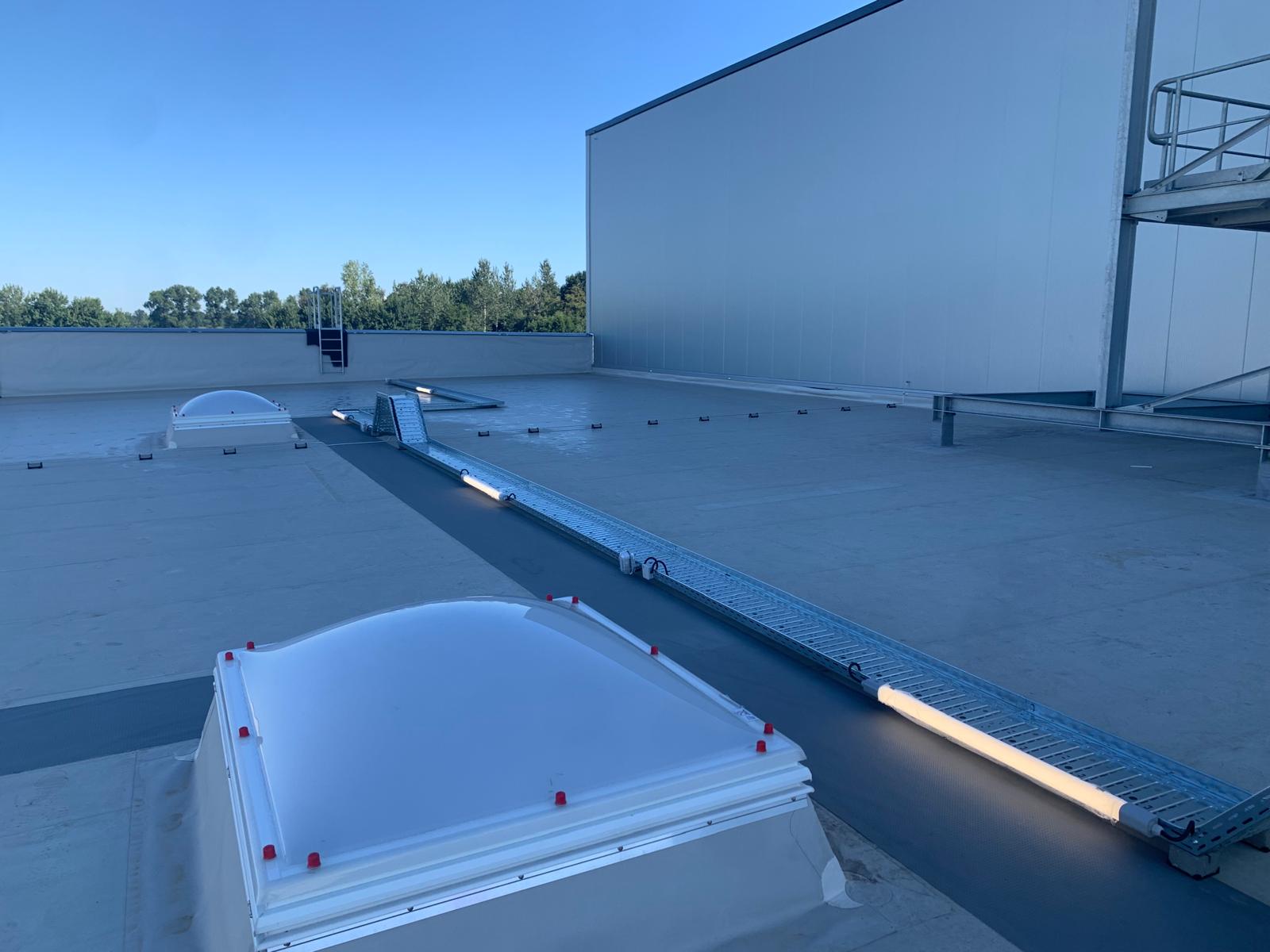 Rooftop electrical installation